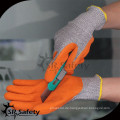 SRSAFETY beschichtete Latex-Anti-Cut-Arbeitshandschuhe, Stufe 5